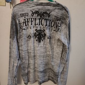 Mens long sleeve affliction.